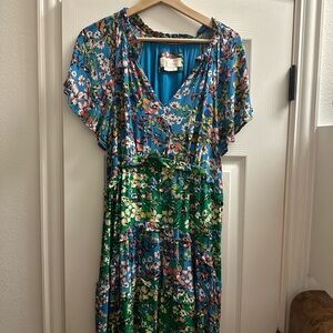 Anthropologie Robin Tiered Mini Dress